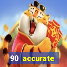 90 accurate football predictions